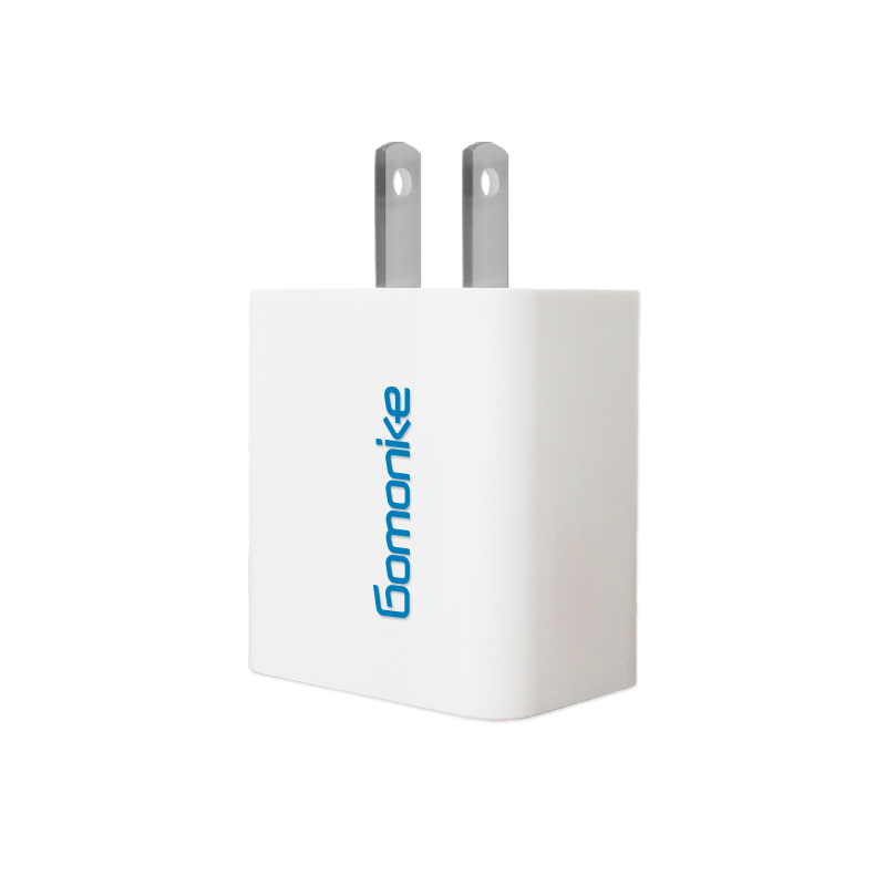 Il nuovo caricabatterie US Plug è compatibile con i telefoni iPhone, Samsung, LG, Huawei.